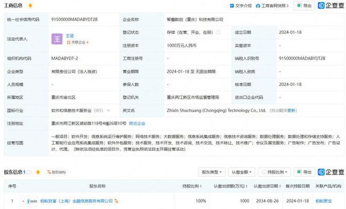 螞蟻集團重慶布局科技新公司，深化人工智能與軟件開發(fā)業(yè)務